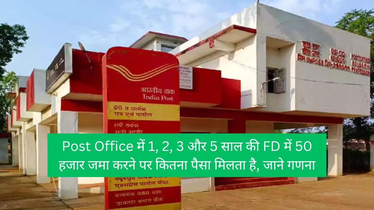 Post Office Fixed Deposit (FD) Scheme Interest Rate