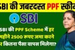 SBI PPF Scheme Detail